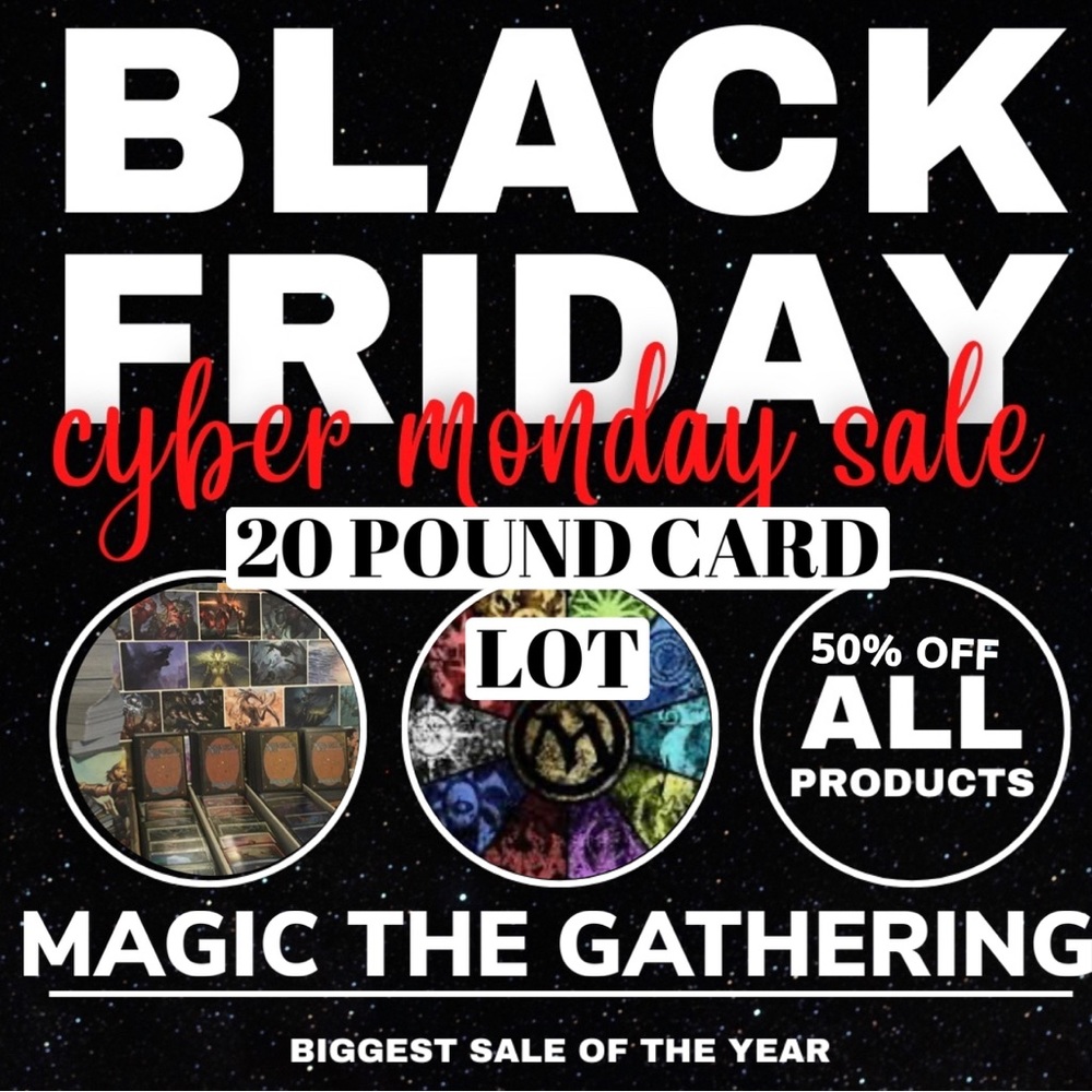 MTG 20 POUND CARD LOT OR CUSTOM SIZE UPON REQUEST + 100 CARD RARE LOT